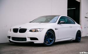 BMW M3 Coupe Alpine White by EAS on Volk Racing Wheels (TE37) 2017 года
